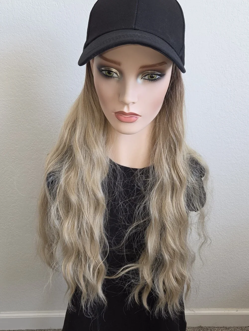 Baseball hat Wig-Chelsey Smith Crowns- 22